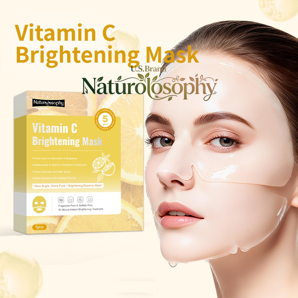 Luxury Skincare Shop - 5-Pack (Naturolosophy) U.S. Brand Vitamin C