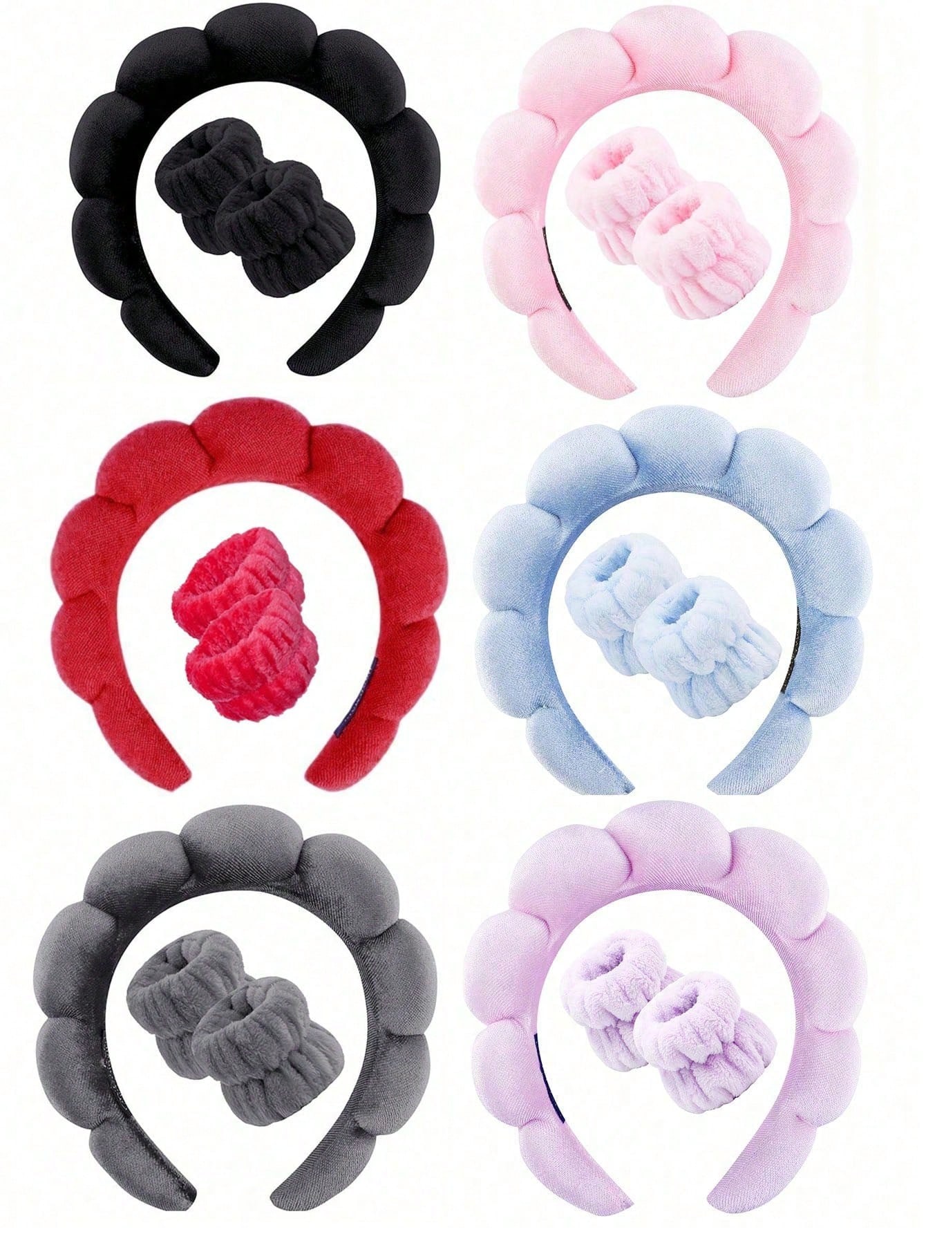 Luxury Skincare Sets - 3/2/1pc Luxury Microfiber SPA Headband And