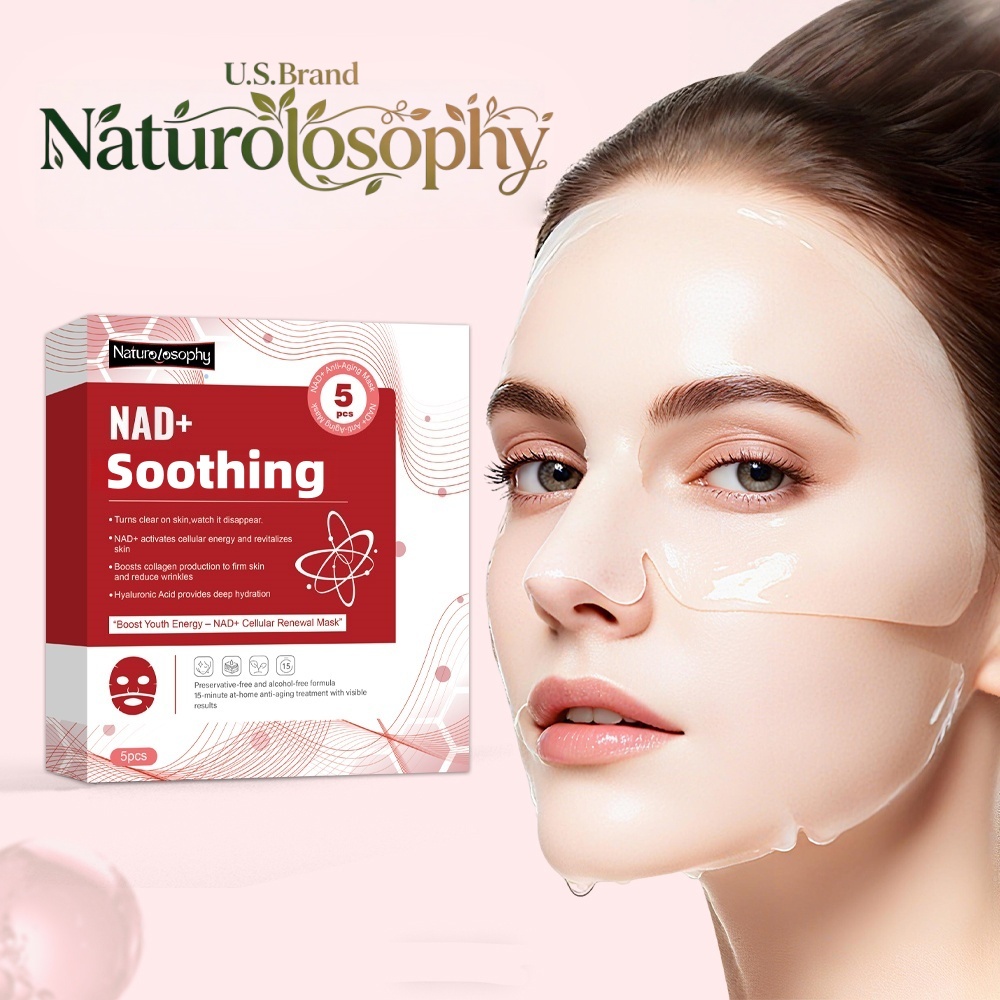 Luxury Skincare Shop - 5-Pack U.S. Brand (Naturolosophy) NAD Anti-Aging
