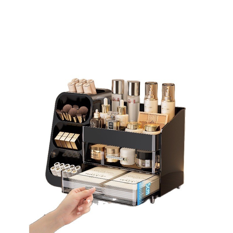Luxury Skincare & Spa - Luxury Desktop Cosmetic Storage Box, Vanity