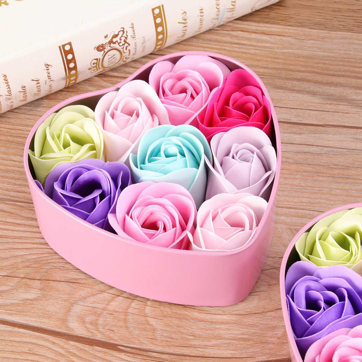 Rose Soap Flower Soap Set in E - Luxury Skincare Sets のレビューと価格