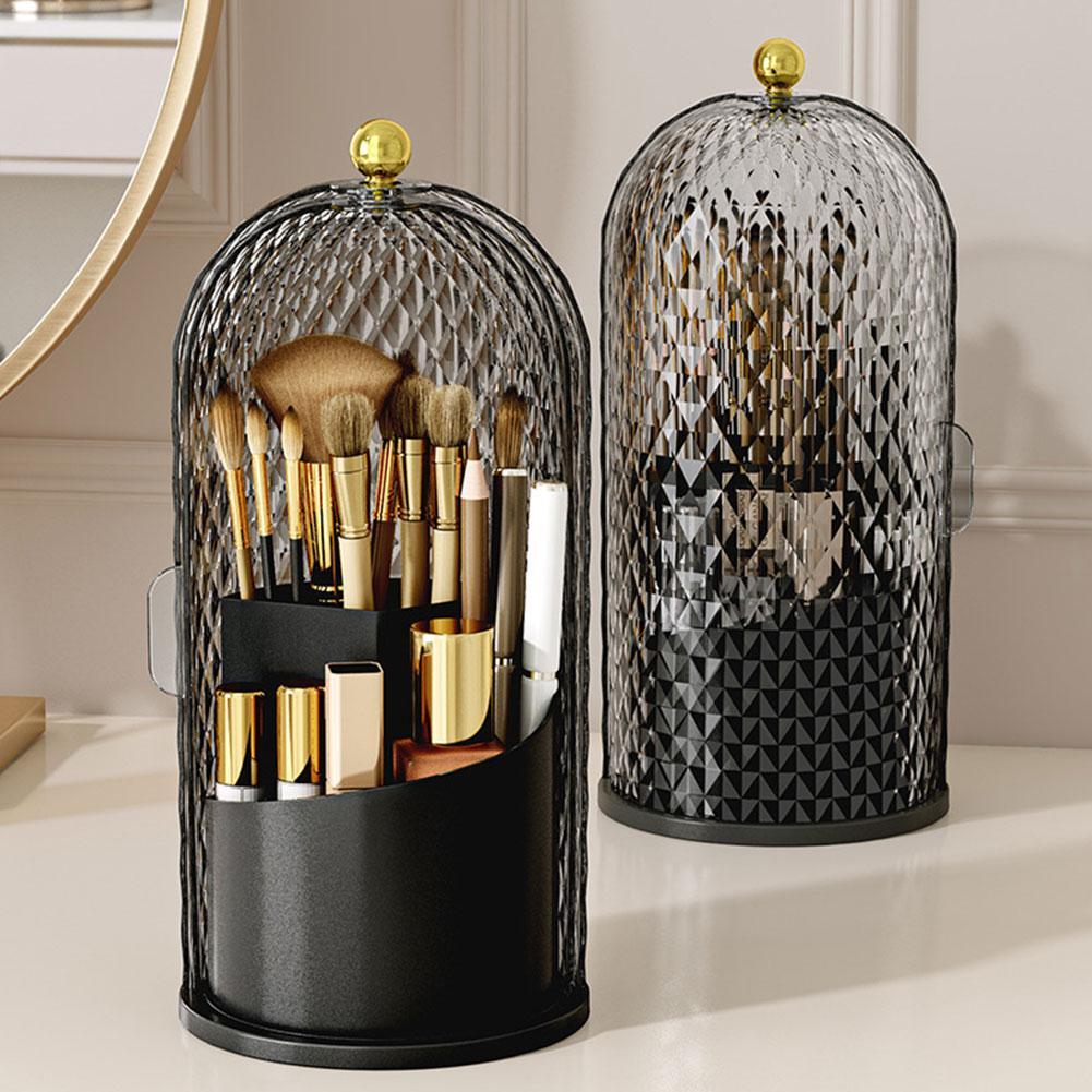 Makeup Brush Holder 360° Rotat - Luxury Skincare Products のレビューと価格