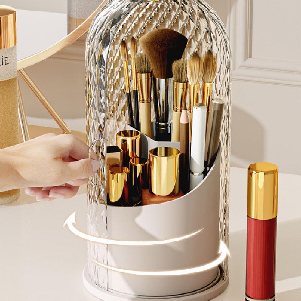 Makeup Brush Holder 360° Rotat - Luxury Skincare Products のレビューと価格