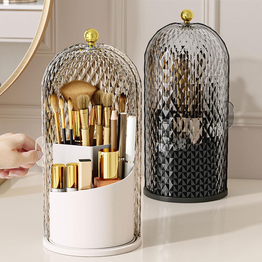 Makeup Brush Holder 360° Rotat - Luxury Skincare Products のレビューと価格