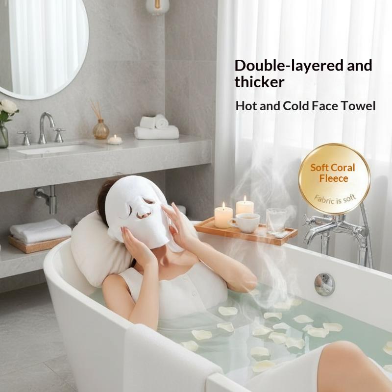 Reusable Hot Cold Compress Fac - Luxury Skincare Gifts For Women のレビューと価格