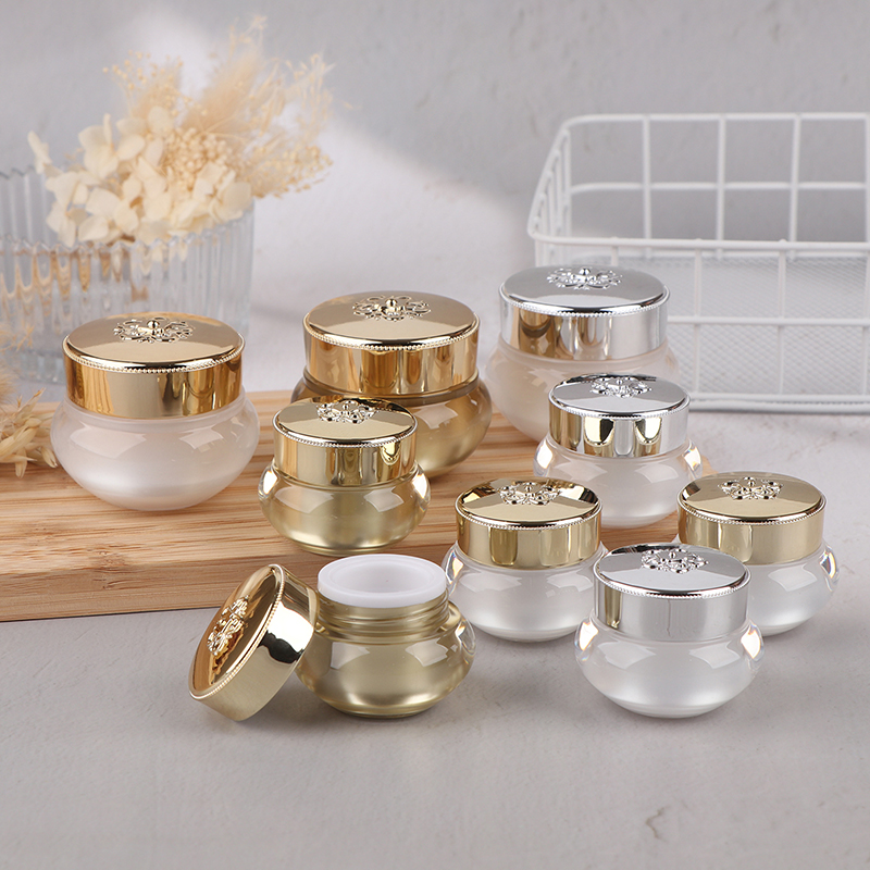 Acrylic Empty Travel Cream Jar - Luxury Skincare Makeup のレビューと価格