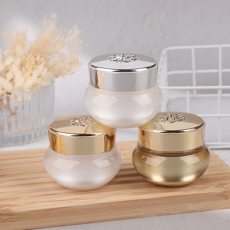 Acrylic Empty Travel Cream Jar - Luxury Skincare Makeup のレビューと価格