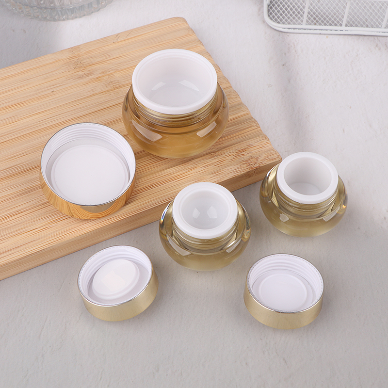 Acrylic Empty Travel Cream Jar - Luxury Skincare Makeup のレビューと価格