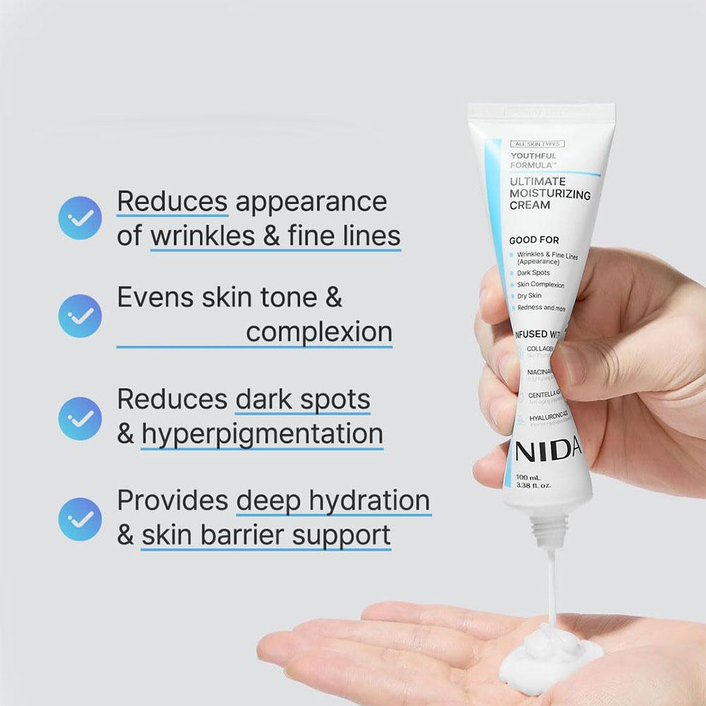 NIDA Moisturizing Cream Natura - Luxury Skincare Products のレビューと価格