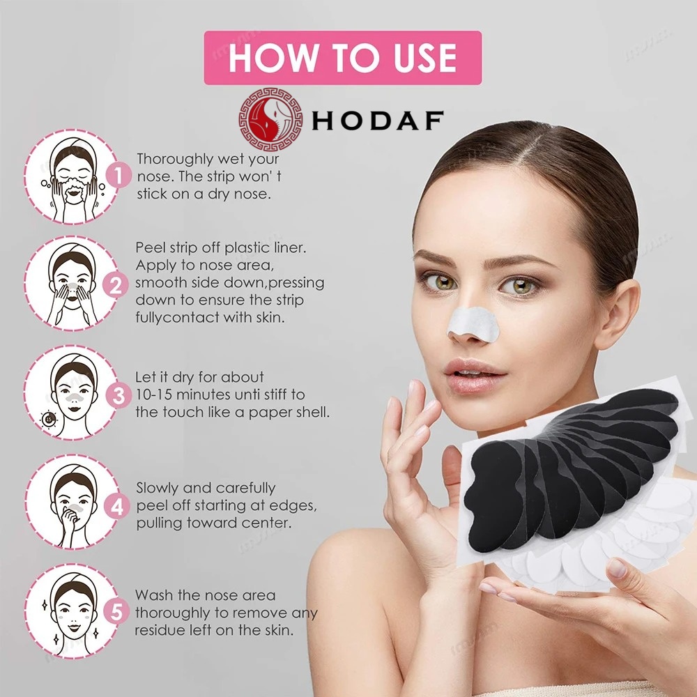 HODAF 10-Pack Blackhead Nose P - Luxury Skincare Shop のレビューと価格