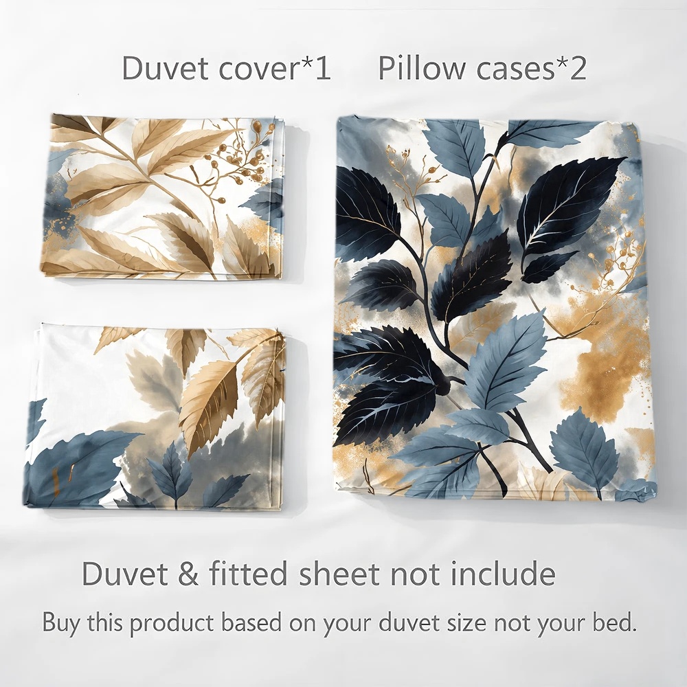 3Pc Luxurious Ink Blue Leaf Pa - Luxury Skincare Sets のレビューと価格