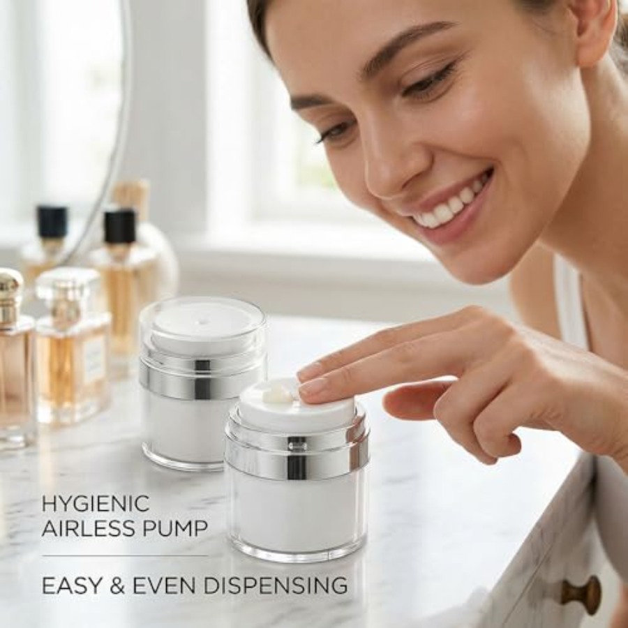 15ml and 30ml Clear Airs Pump  - Luxury Skincare Travel Size のレビューと価格