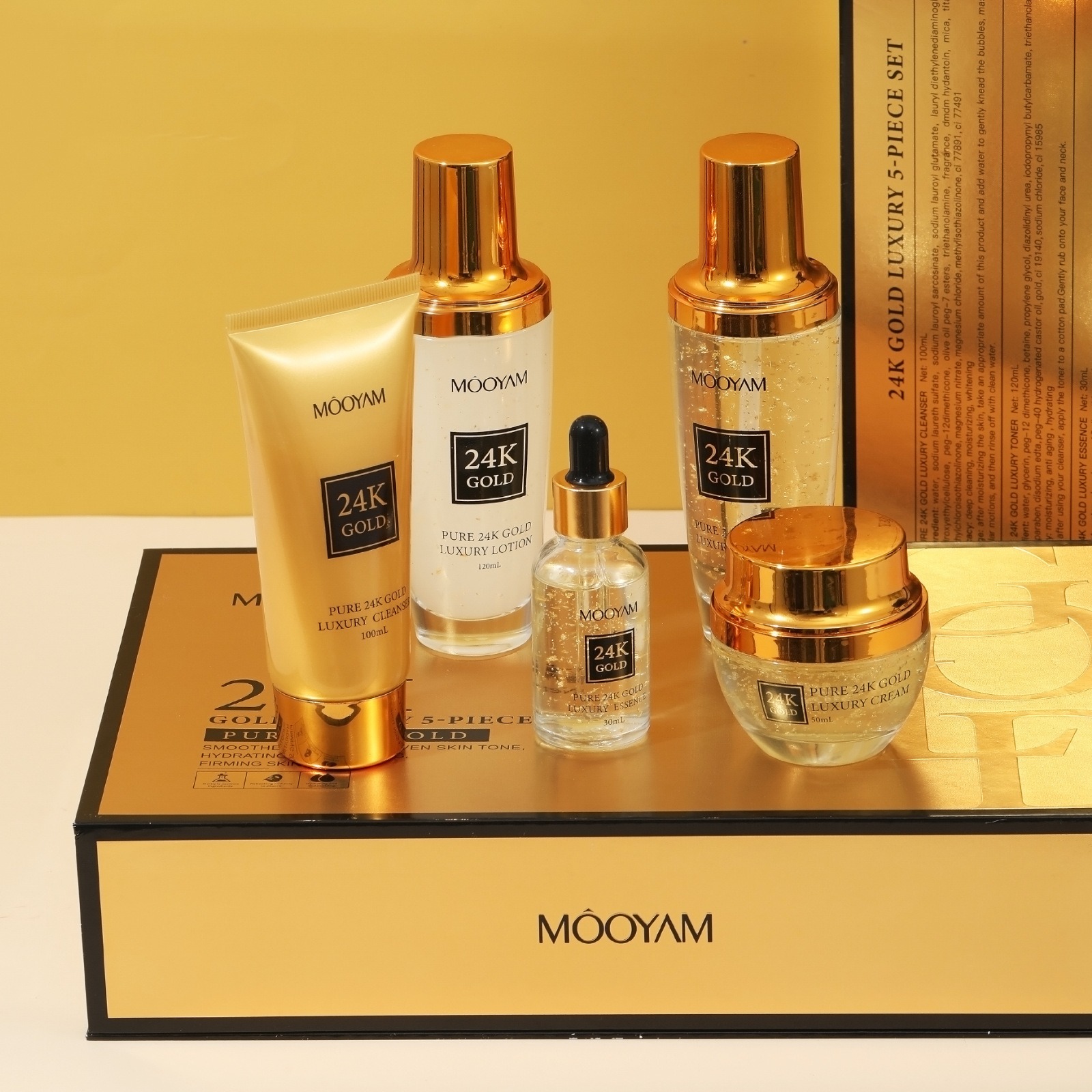 24K Gold LUXURY Moisturizin An - Luxury Skincare Sets のレビューと価格
