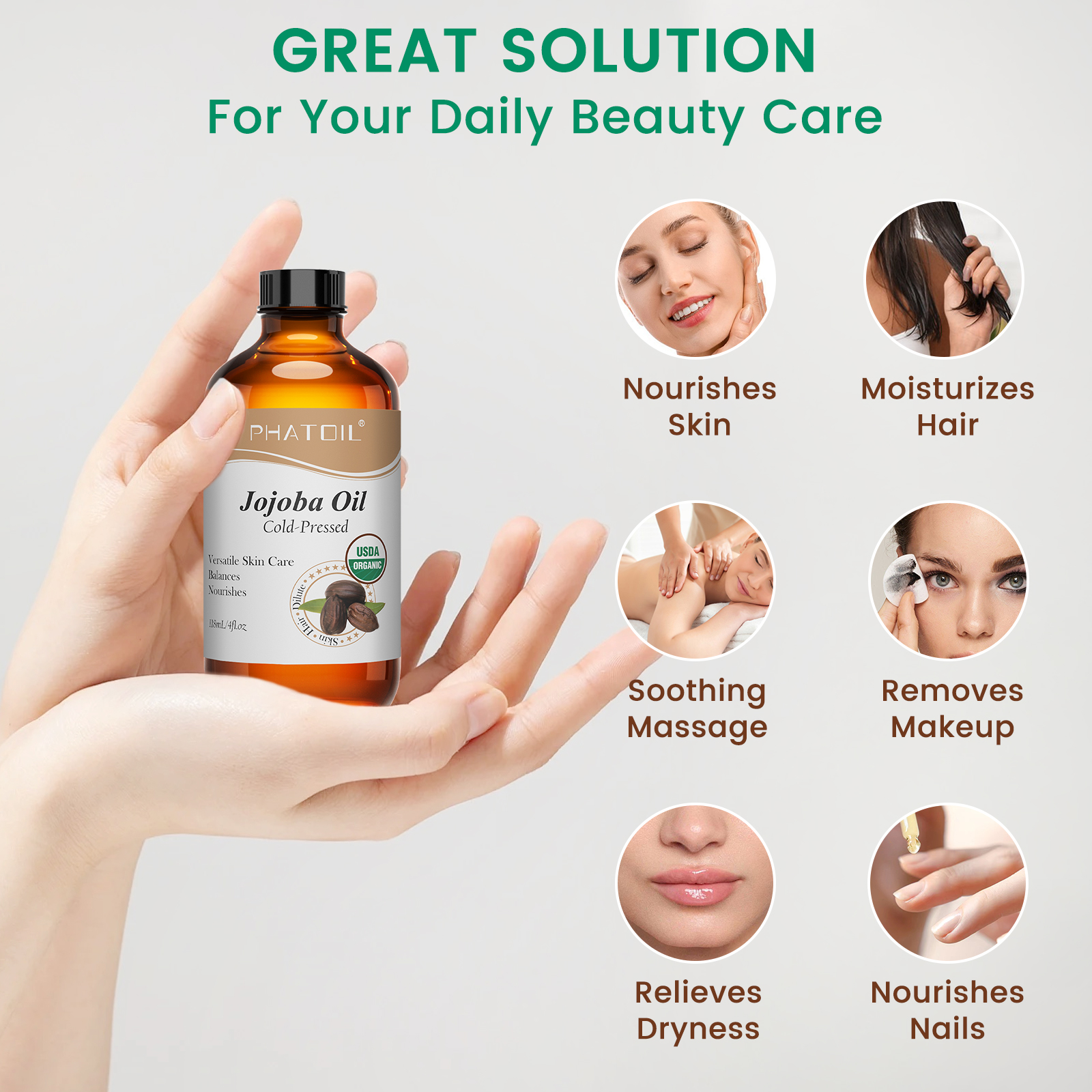 PHATOIL 118ml Organic Jojoba O - Cold Pressed Rose Hip のレビューと価格