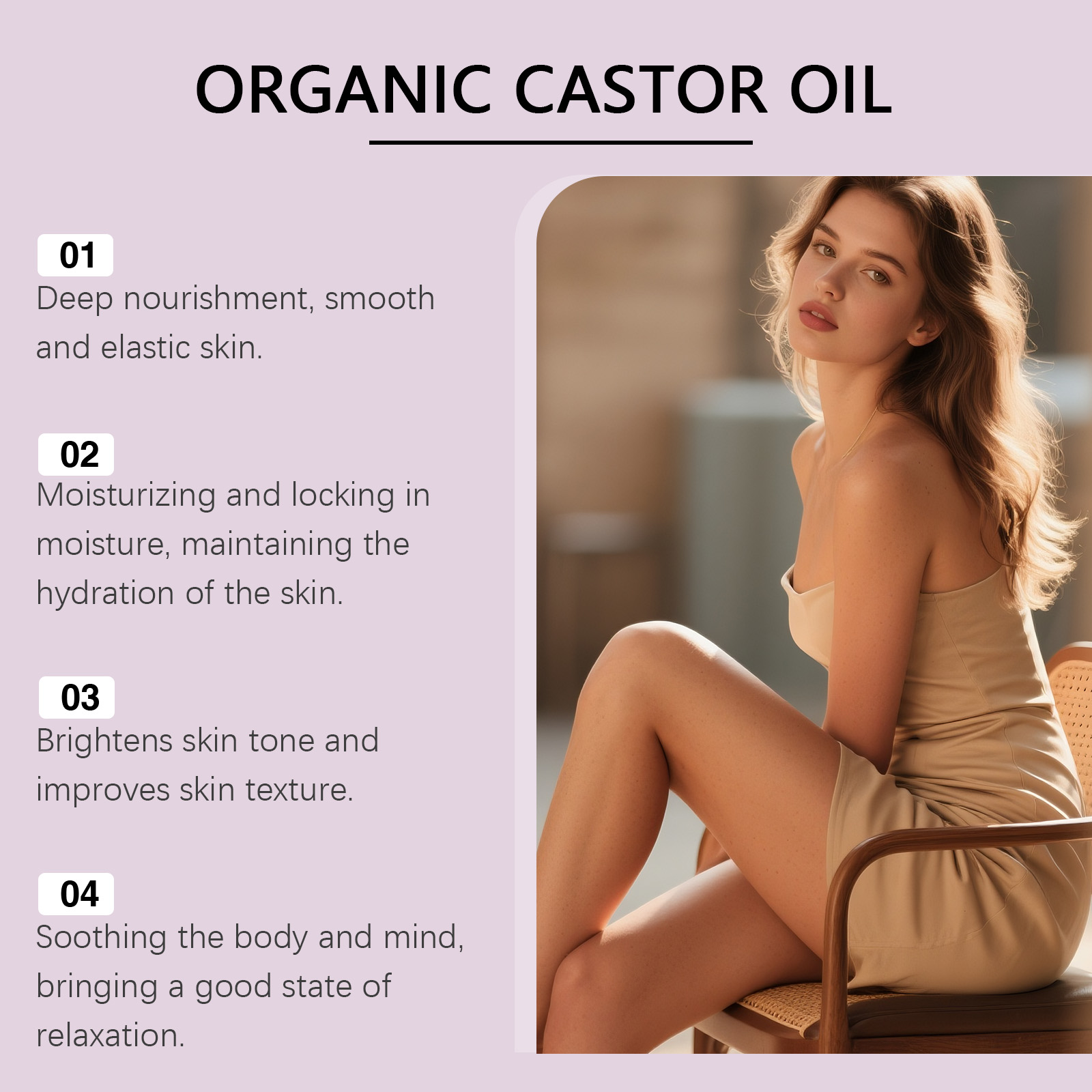 Natural Organic Castor Oil Col - Cold Pressed Rose Hip のレビューと価格