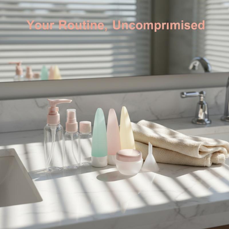 Luxury Travel Bottles Set 11in - Luxury Skincare Sets のレビューと価格