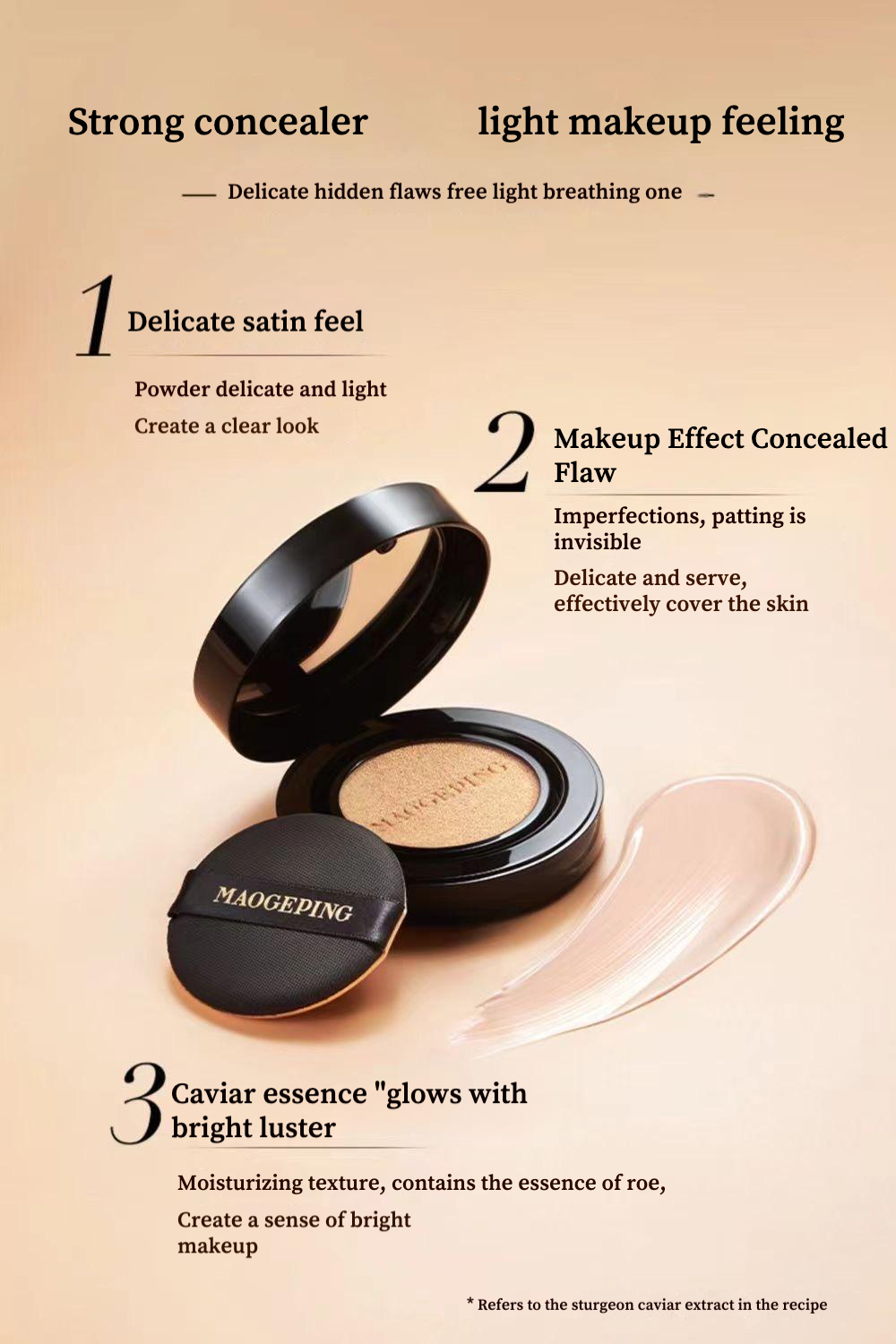 Maogeping Air Cushion Luxuriou - Luxury Skincare Makeup のレビューと価格