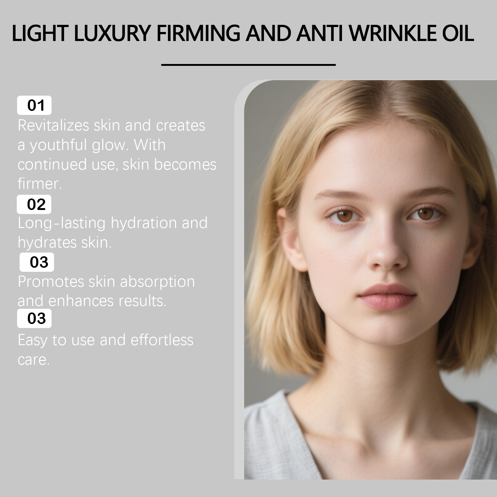 Firming Facial Care Oil Liftin - Luxury Skincare & Spa のレビューと価格