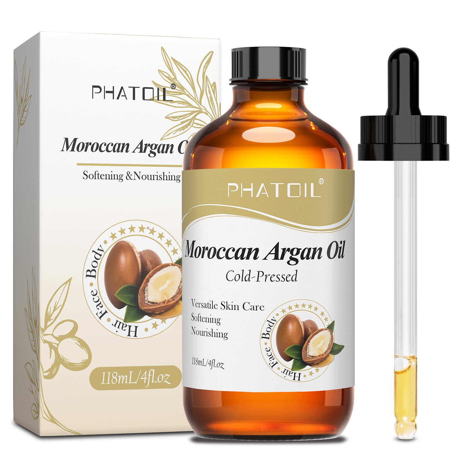 PHATOIL 118ML Rosehip Oil Orga - Cold Pressed Rose Hip のレビューと価格