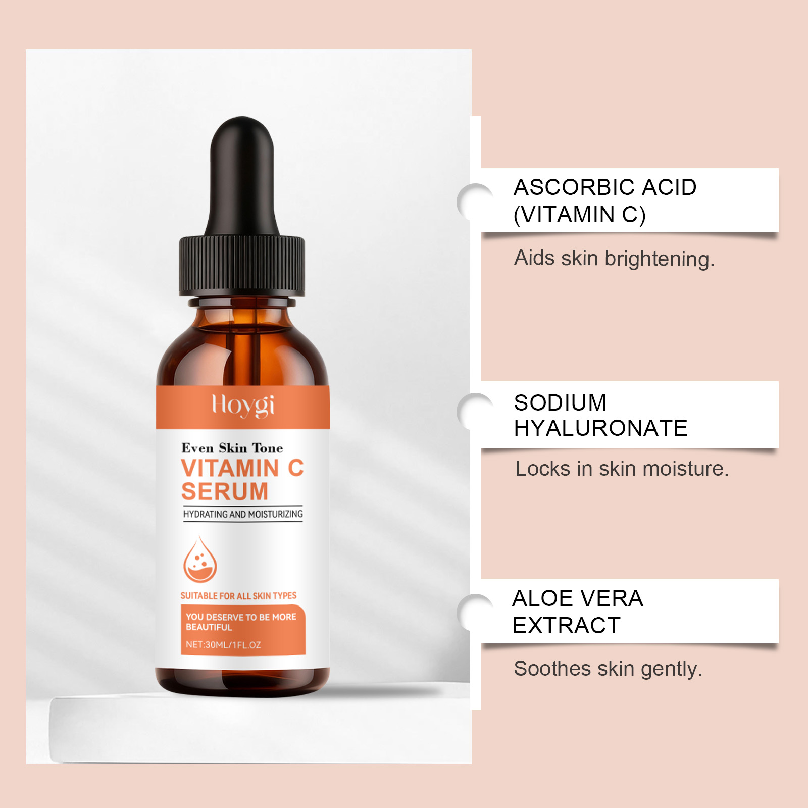 Vitamin C Serum for Face Hyalu - Exosome Serum Ampoule のレビューと価格