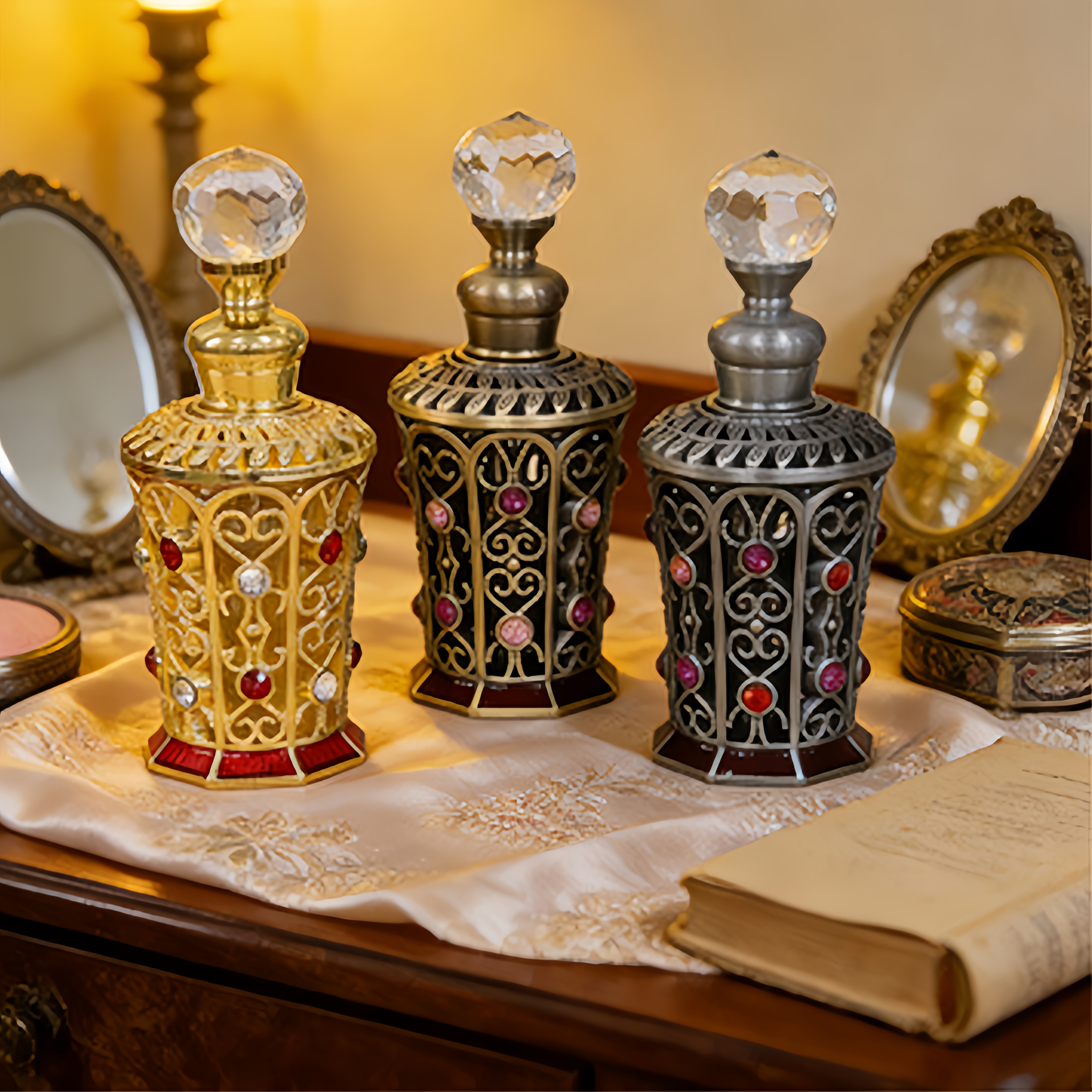 A Set of Vintage-Style Dispens - Luxury Skincare Sets のレビューと価格