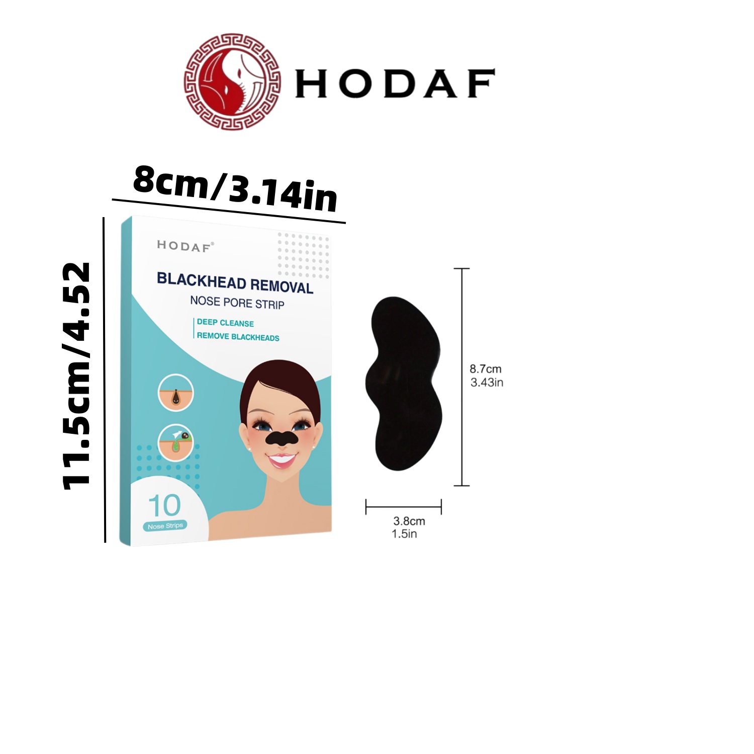 HODAF nose peel blackhead remo - Luxury Skincare Shop のレビューと価格